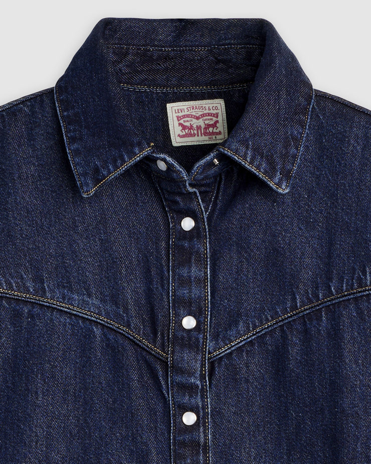 Levi's® Womens Logan Tencel Shacket - Dark Nights