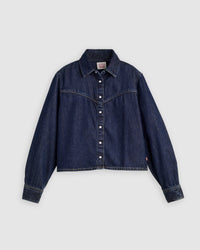 Levi's® Womens Logan Tencel Shacket - Dark Nights