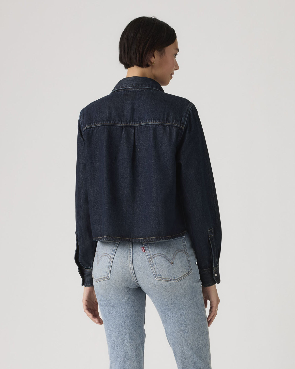 Levi's® Womens Logan Tencel Shacket - Dark Nights