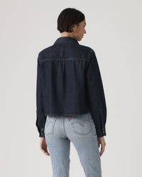 Levi's® Womens Logan Tencel Shacket - Dark Nights