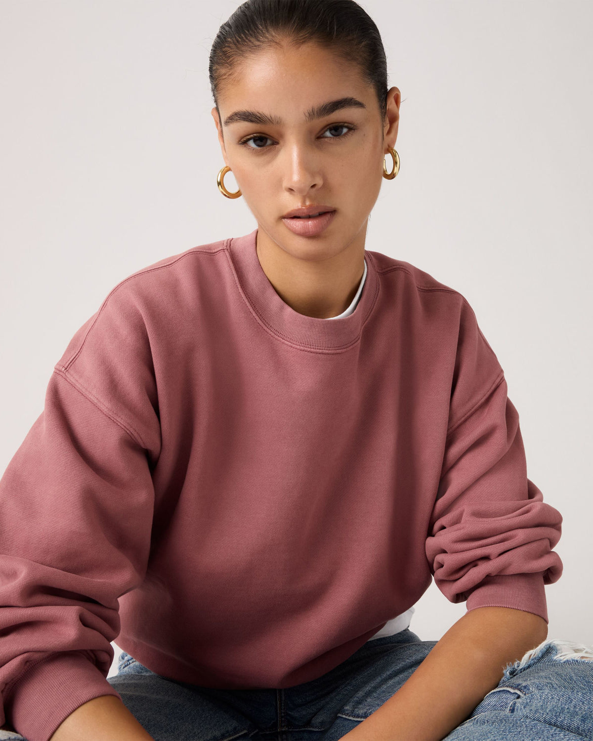Levi's® Womens Vintage Boxy Sweatshirt - Crushed Berry | Levi's® Sweaters & Knitwear | JEANSTORE