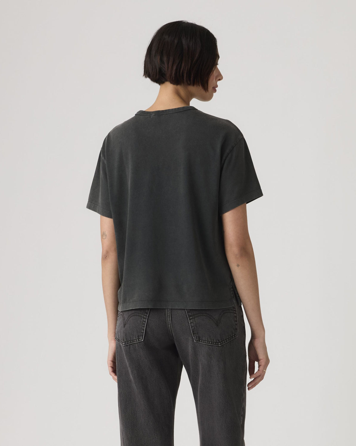 Levi's® Womens Vintage Tee - 90s Fade Washed Black