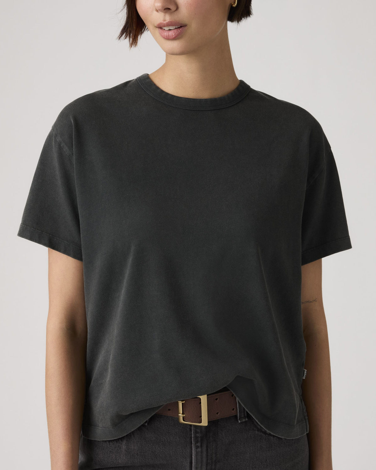 Levi's® Womens Vintage Tee - 90s Fade Washed Black