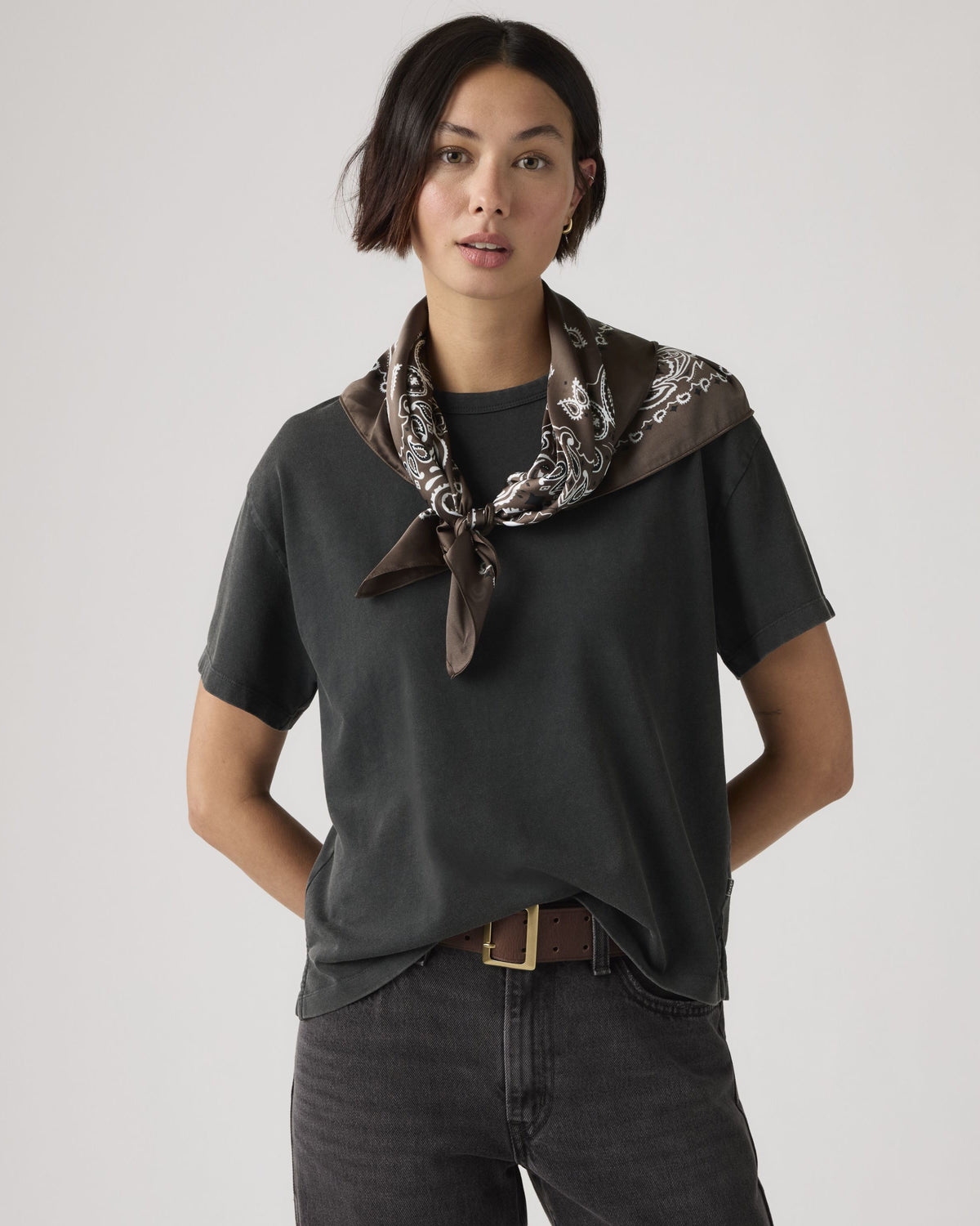 Levi's® Womens Vintage Tee - 90s Fade Washed Black