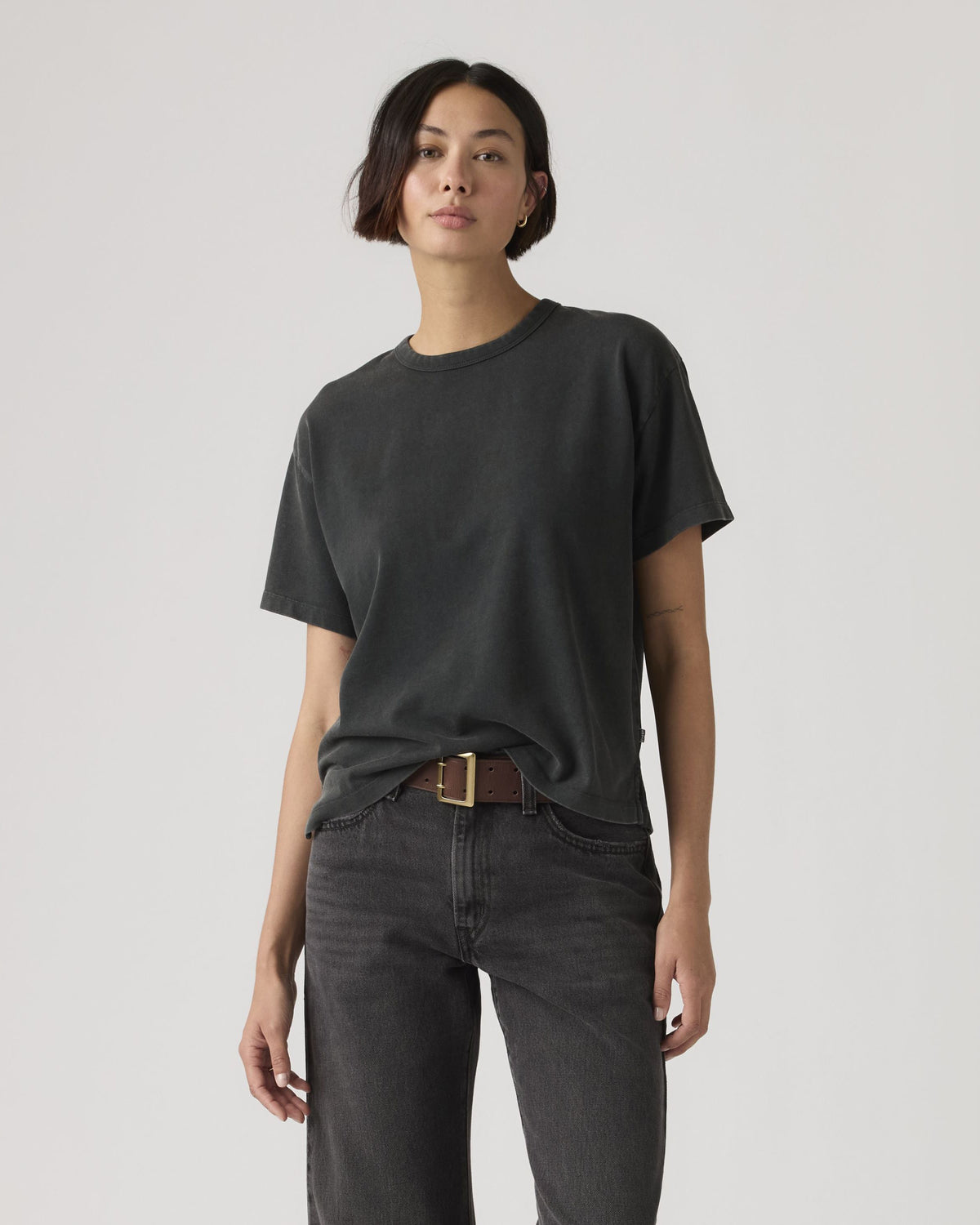Levi's® Womens Vintage Tee - 90s Fade Washed Black
