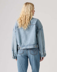Levi's® Womens Loose Crop Trucker Jacket - Sunny Season