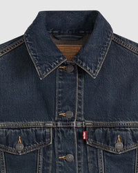 Levi's® Womens Loose Crop Trucker Jacket - High Vibration