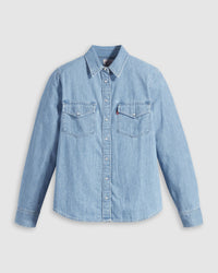 Levi's® Womens Iconic Western Shirt - Old 517 Blue 2