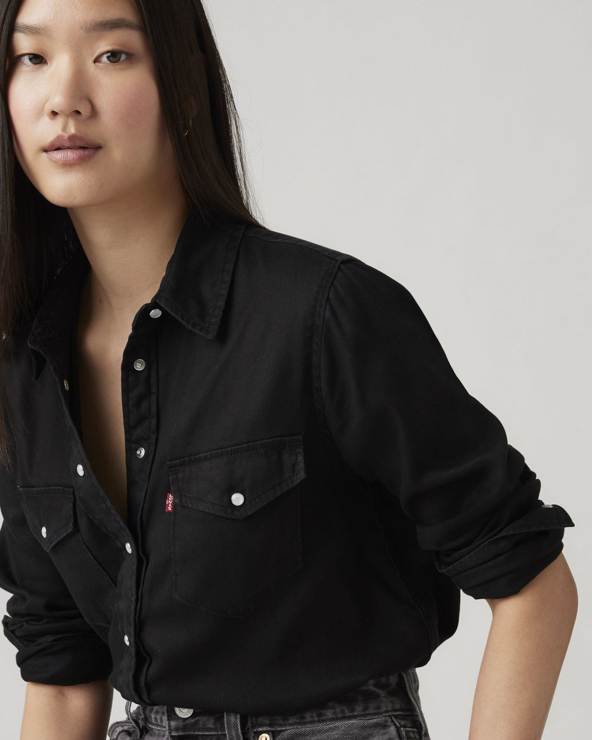 Levi's® Womens Iconic Western Shirt - Dark Ages