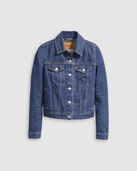 Levi's® Womens Original Trucker Jacket - Clean Dark Authentic