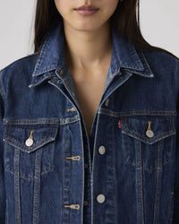 Levi's® Womens Original Trucker Jacket - Clean Dark Authentic