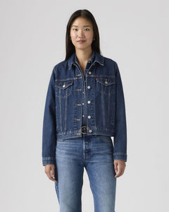 Levi's® Womens Original Trucker Jacket - Clean Dark Authentic