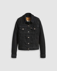 Levi's® Womens Original Trucker Jacket - Black Air