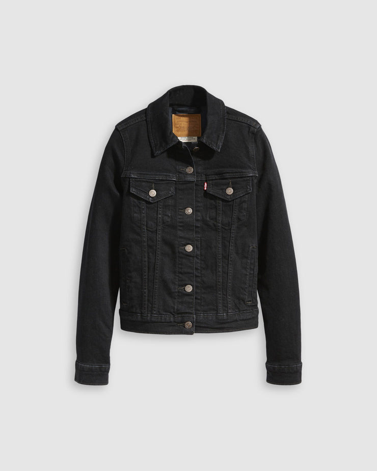 Levi's® Womens Original Trucker Jacket - Black Air