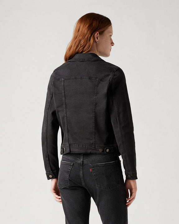 Levi's® Womens Original Trucker Jacket - Black Air