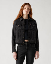 Levi's® Womens Original Trucker Jacket - Black Air