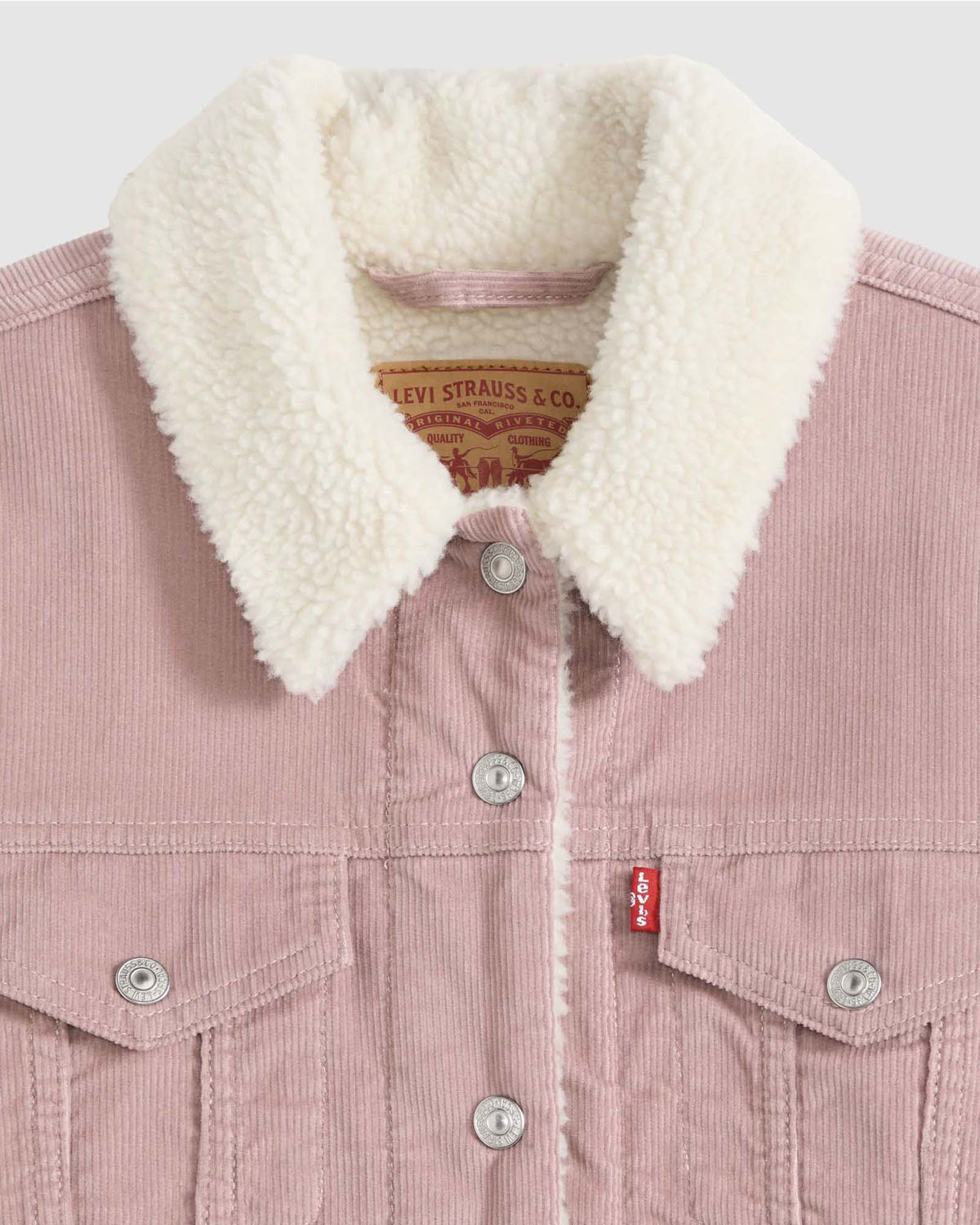 Levi's® Womens Original Sherpa Trucker Jacket - Woodrose