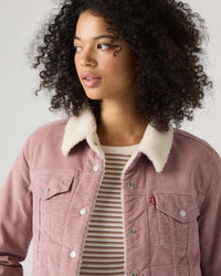 Levi's® Womens Original Sherpa Trucker Jacket - Woodrose