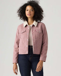 Levi's® Womens Original Sherpa Trucker Jacket - Woodrose