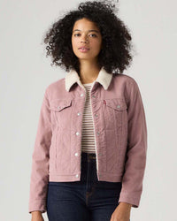 Levi's® Womens Original Sherpa Trucker Jacket - Woodrose
