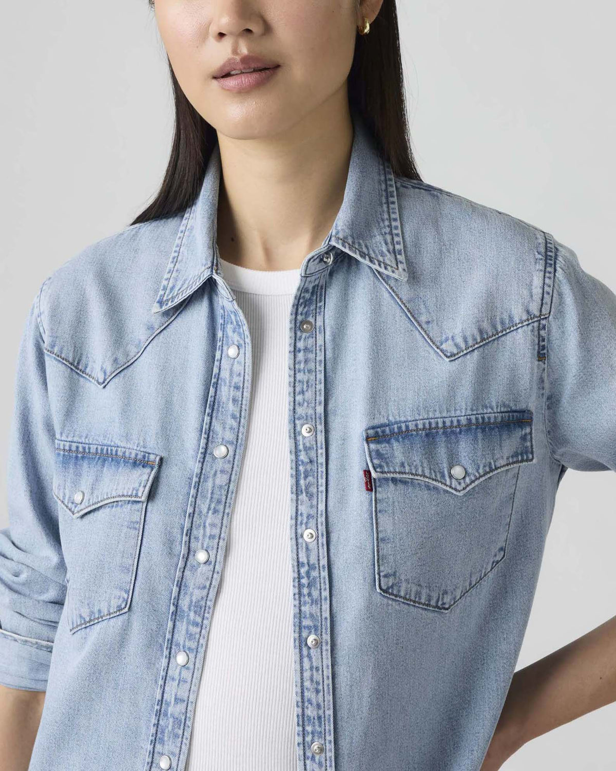 Levi's® Womens The Ultimate Western Shirt - Big Discussion