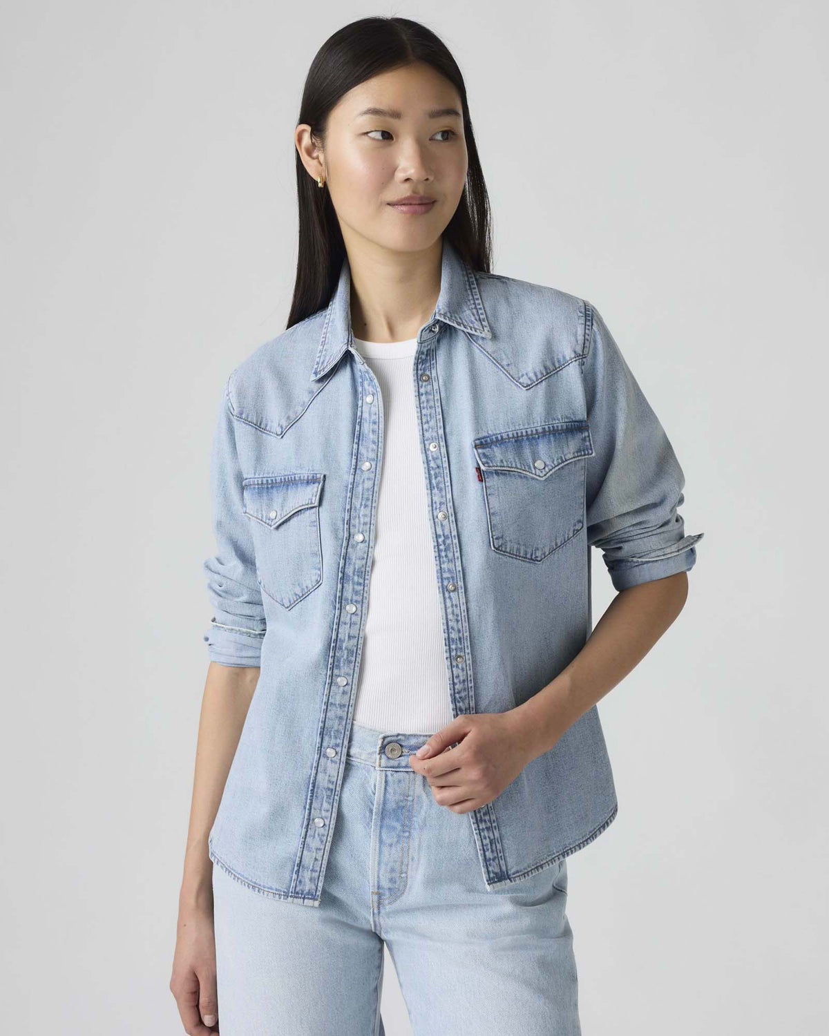 Levi's® Womens The Ultimate Western Shirt - Big Discussion