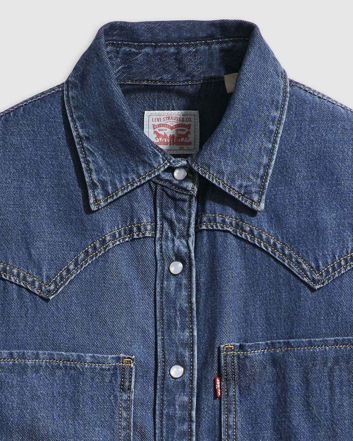 Levi's® Womens Teodora Western Shirt - Air Space 5 | Levi's® Shirts | Jeanstore