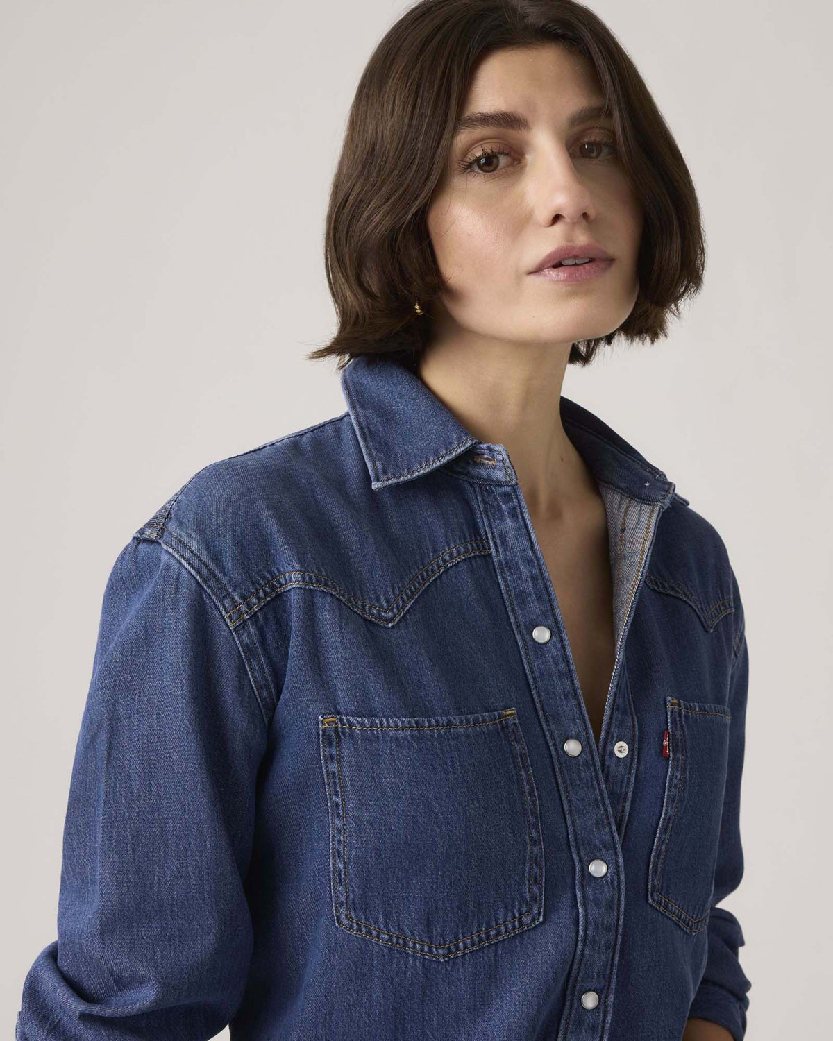 Levi's® Womens Teodora Western Shirt - Air Space 5 | Levi's® Shirts | Jeanstore
