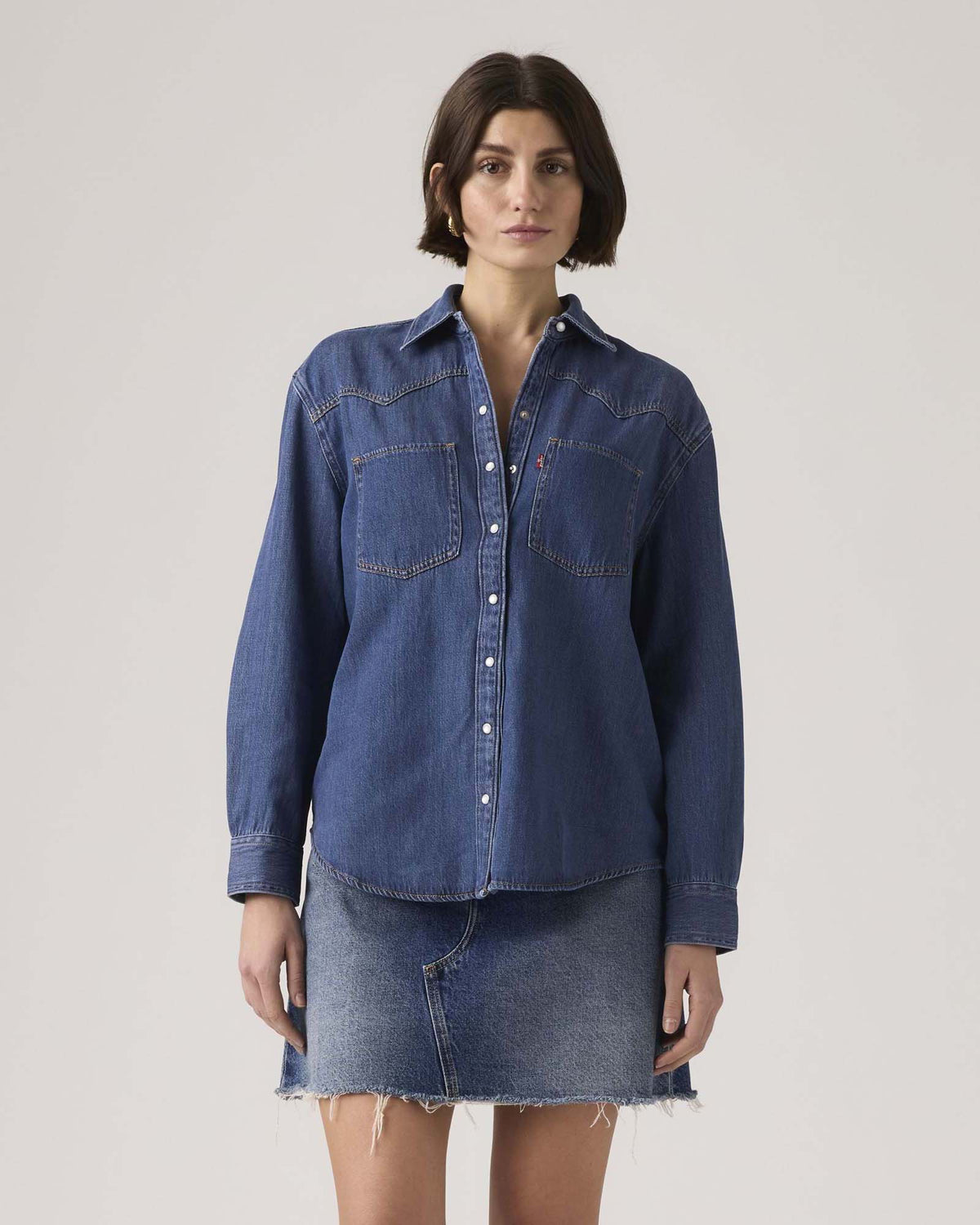 Levi's® Womens Teodora Western Shirt - Air Space 5 | Levi's® Shirts | Jeanstore
