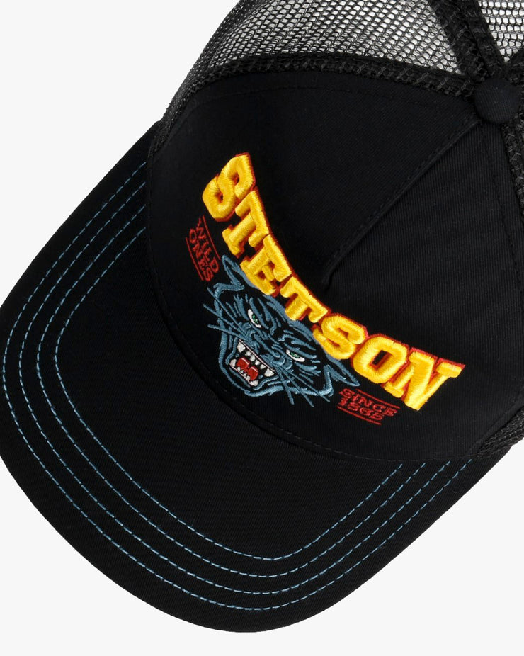 Stetson Wild Ones Trucker Cap - Black