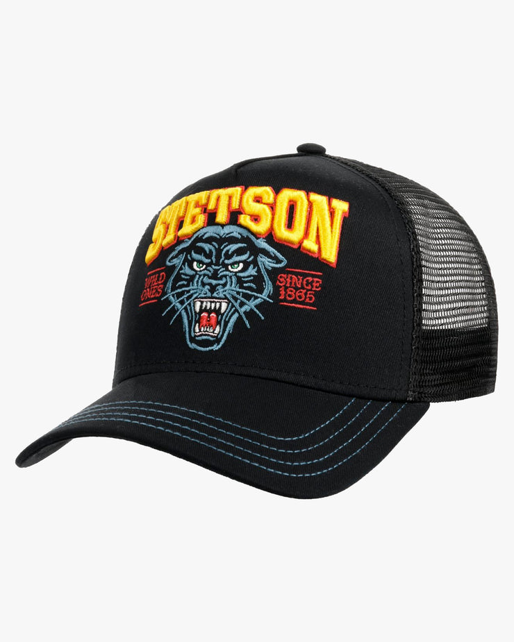 Stetson Wild Ones Trucker Cap - Black