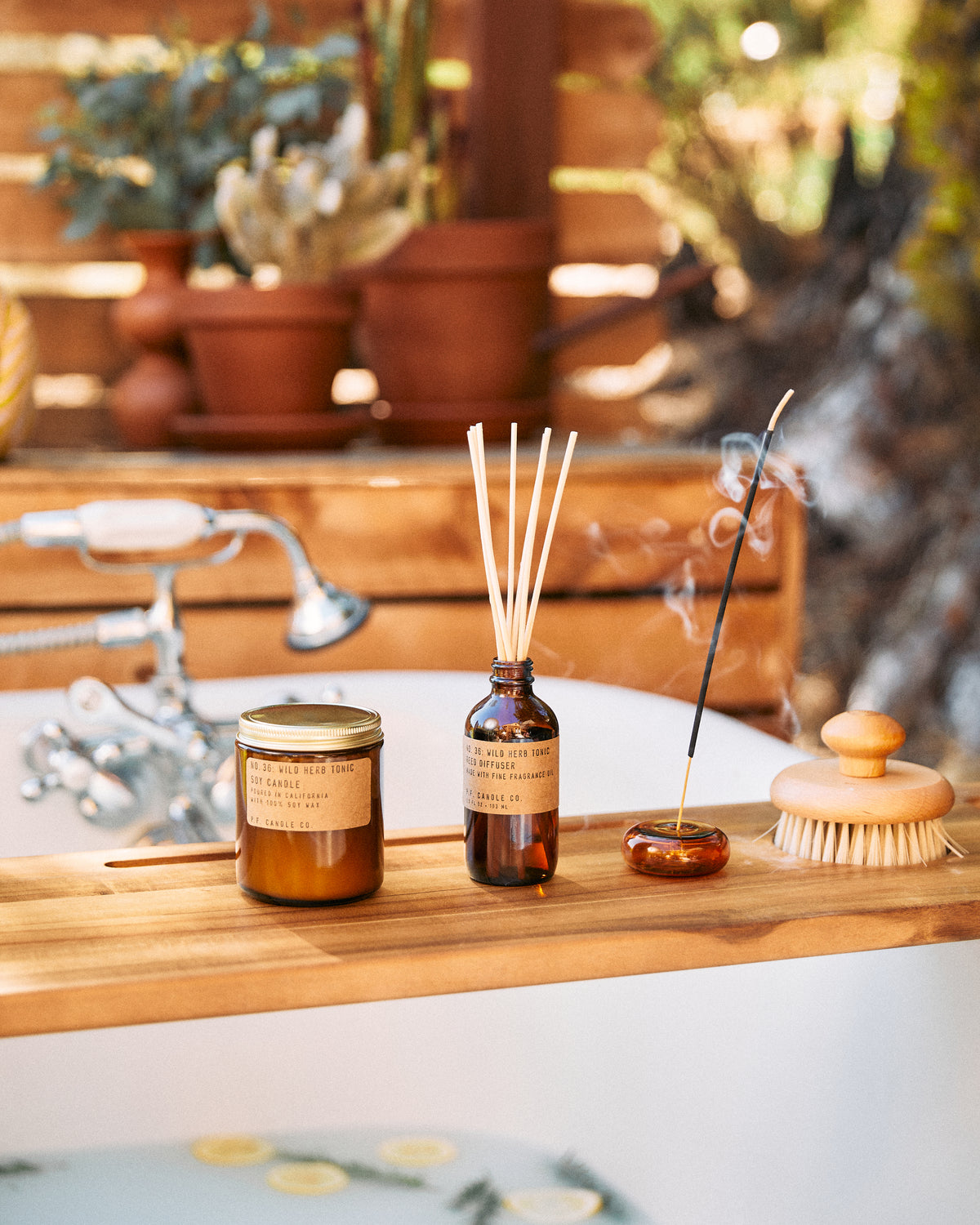 P.F. Candle Co. Reed Diffuser - Wild Herb Tonic | P.F. Candle Co. Miscellaneous | JEANSTORE