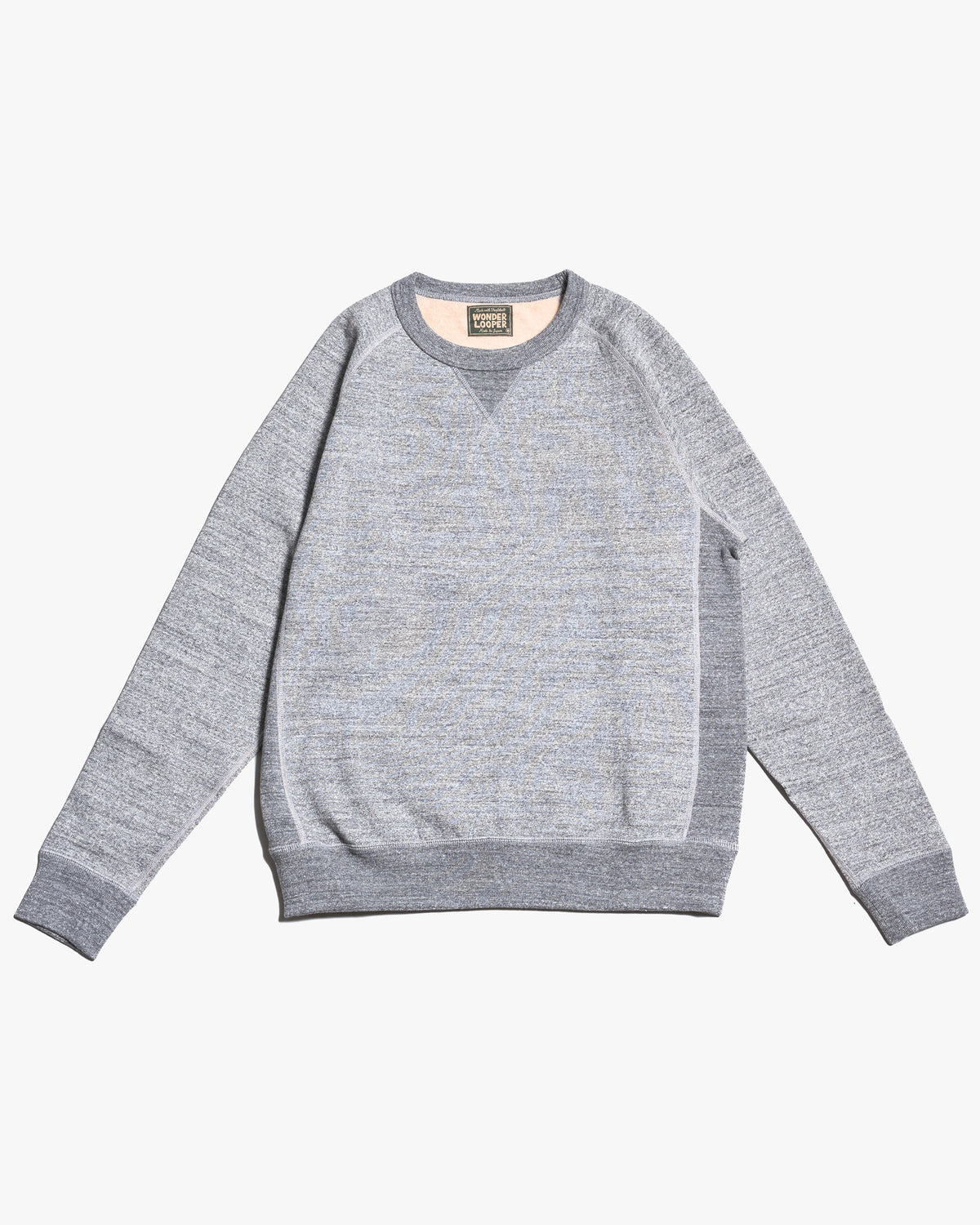 Wonder Looper Fleeced Foxfibre® Pullover Crew Neck - Charcoal | Wonder Looper Sweaters & Knitwear | JEANSTORE