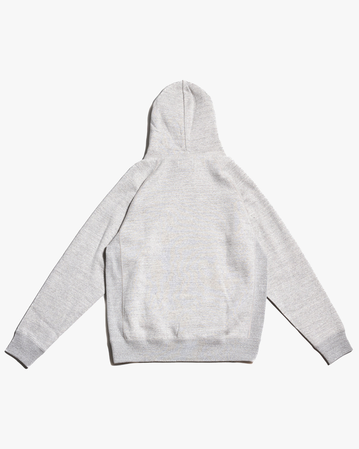 Wonder Looper Fleeced Foxfibre® Pullover Hoodie - Heather Grey