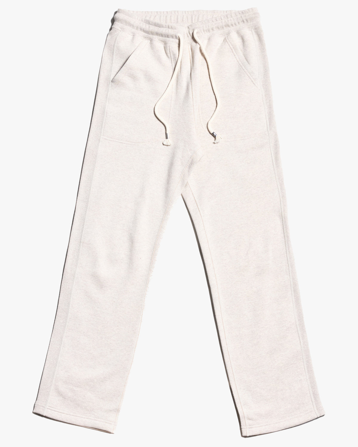 Wonder Looper Fleeced Foxfibre® Sweatpants - Oatmeal | Wonder Looper Chinos & Non-Denim Pants | JEANSTORE