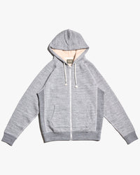 Wonder Looper Fleeced Foxfibre® Zip Hoodie - Charcoal | Wonder Looper Sweaters & Knitwear | JEANSTORE