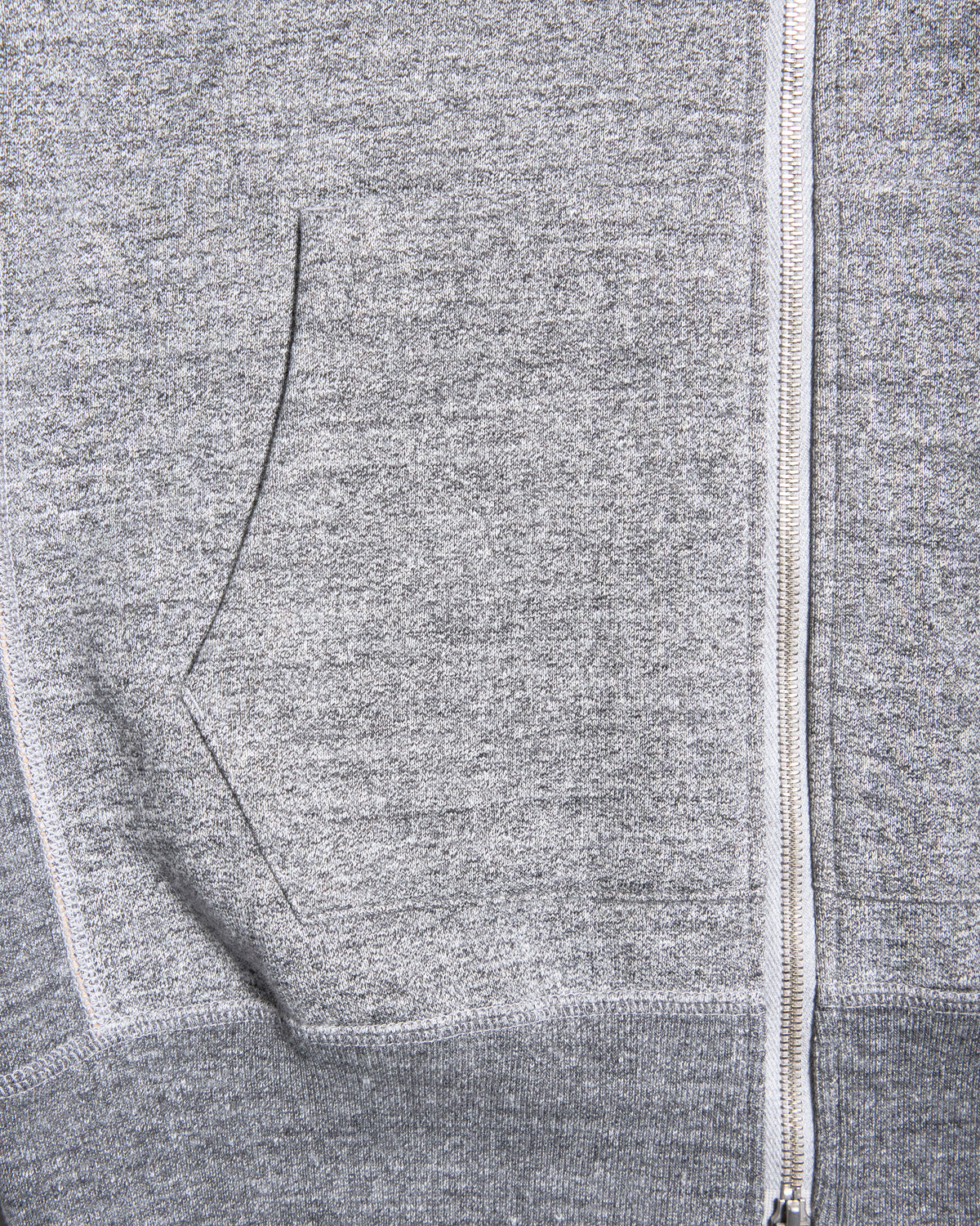 Wonder Looper Fleeced Foxfibre® Zip Hoodie - Charcoal | Wonder Looper Sweaters & Knitwear | JEANSTORE