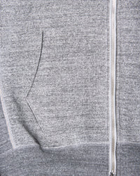 Wonder Looper Fleeced Foxfibre® Zip Hoodie - Charcoal | Wonder Looper Sweaters & Knitwear | JEANSTORE