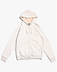 Wonder Looper Fleeced Foxfibre® Zip Hoodie - Oatmeal | Wonder Looper Sweaters & Knitwear | JEANSTORE