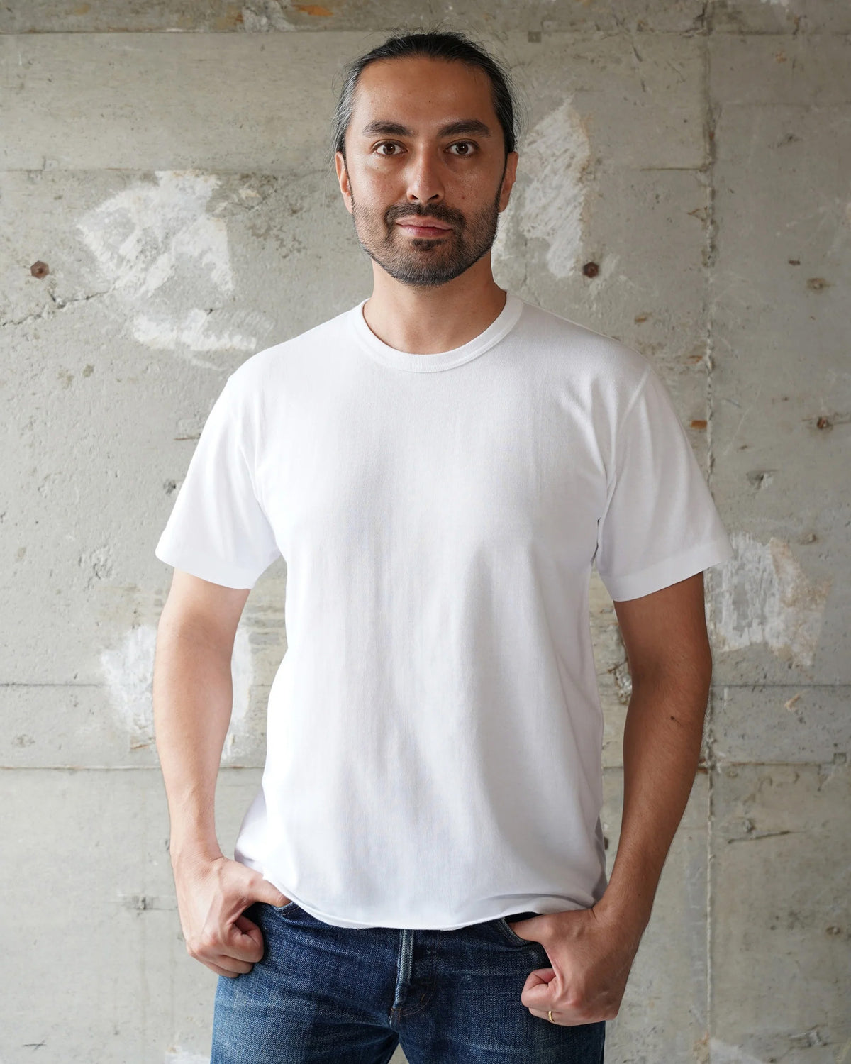 Wonder Looper Ultimate Pima Tsuriami Tee - White | Wonder Looper T Shirts | JEANSTORE