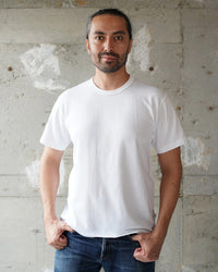Wonder Looper Ultimate Pima Tsuriami Tee - White | Wonder Looper T Shirts | JEANSTORE