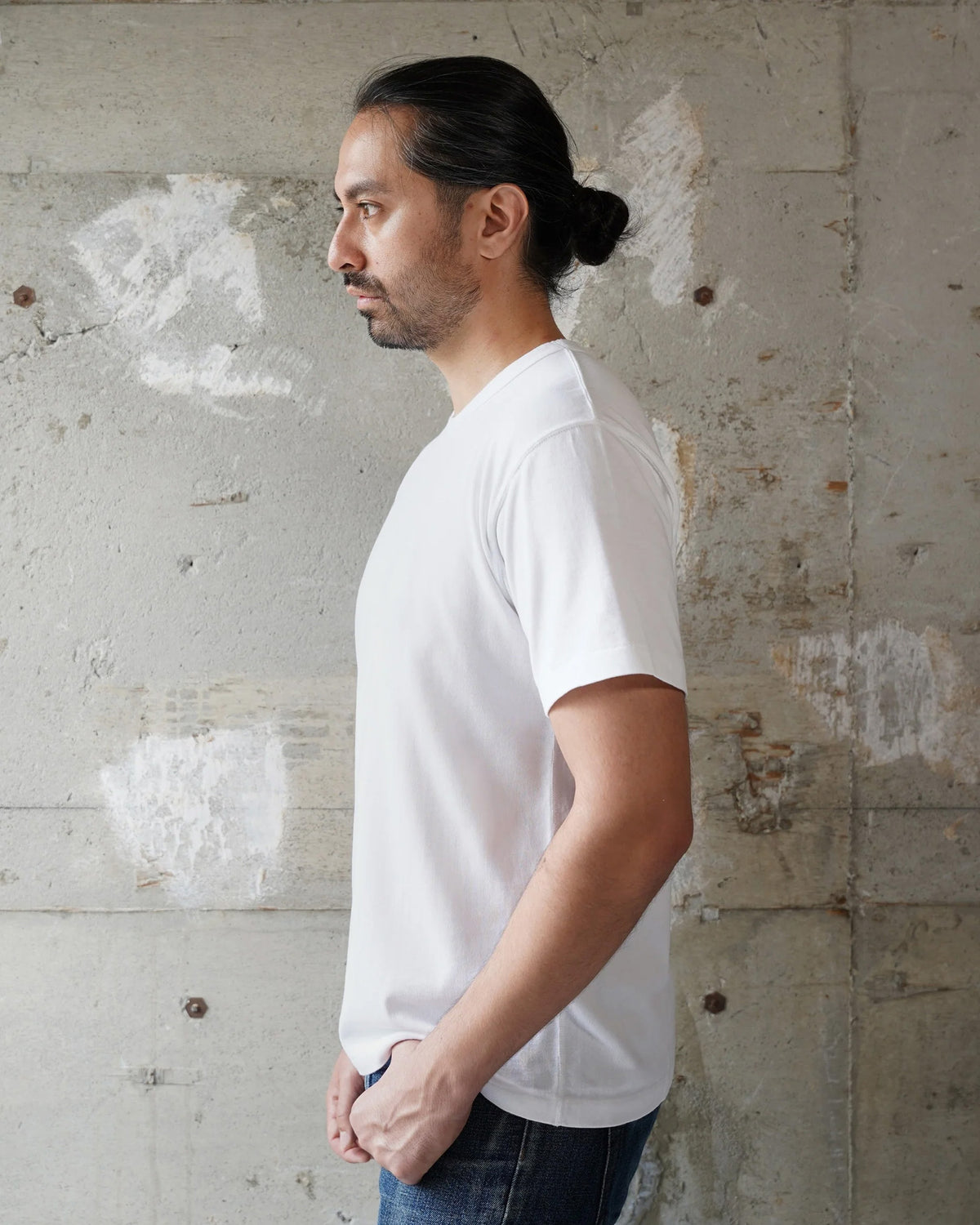 Wonder Looper Ultimate Pima Tsuriami Tee - White | Wonder Looper T Shirts | JEANSTORE