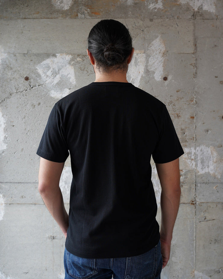 Wonder Looper Ultimate Pima Tsuriami Tee - Black