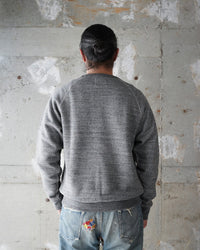 Wonder Looper Fleeced Foxfibre® Pullover Crew Neck - Charcoal | Wonder Looper Sweaters & Knitwear | JEANSTORE