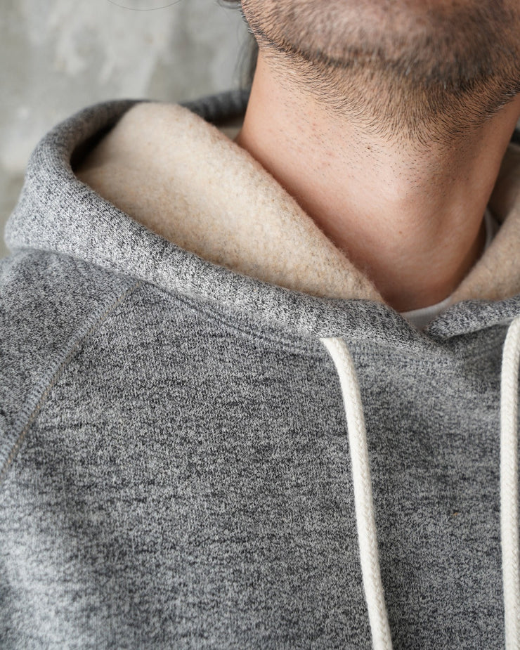 Wonder Looper Fleeced Foxfibre Pullover Hoodie - Charcoal