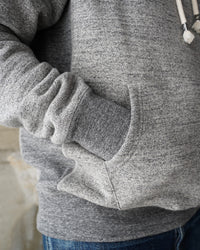 Wonder Looper Fleeced Foxfibre® Pullover Hoodie - Charcoal | Wonder Looper Sweaters & Knitwear | JEANSTORE