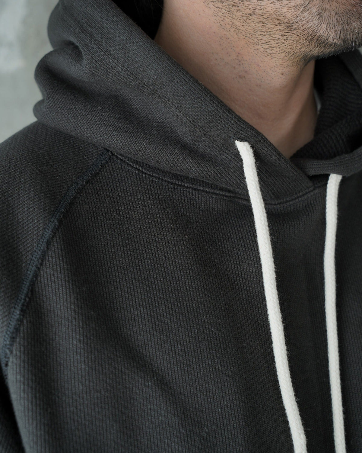 Wonder Looper 876gsm Double Heavyweight French Terry Pullover Hoodie - Sumi Black | Wonder Looper Sweaters & Knitwear | JEANSTORE