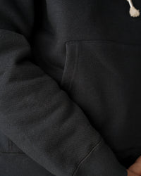 Wonder Looper 876gsm Double Heavyweight French Terry Pullover Hoodie - Sumi Black | Wonder Looper Sweaters & Knitwear | JEANSTORE