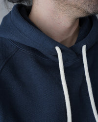 Wonder Looper 876gsm Double Heavyweight French Terry Pullover Hoodie - Navy | Wonder Looper Sweaters & Knitwear | JEANSTORE