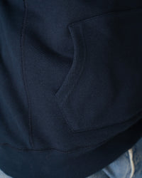 Wonder Looper 876gsm Double Heavyweight French Terry Pullover Hoodie - Navy | Wonder Looper Sweaters & Knitwear | JEANSTORE